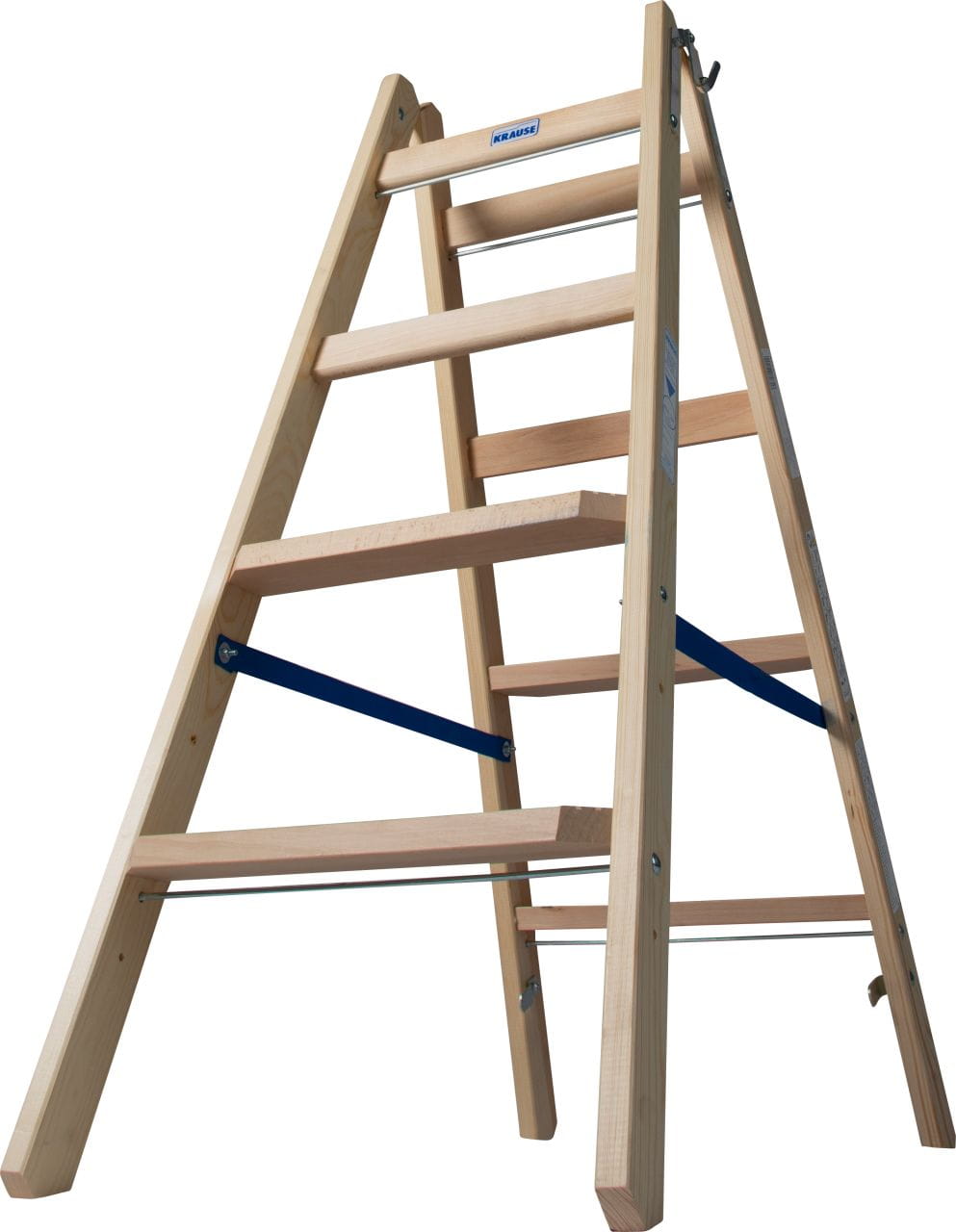 Drabina drewniana stopnie/szczeble 2x4 2,5m Krause Stabilo 818317 Zastosowanie w praktyce