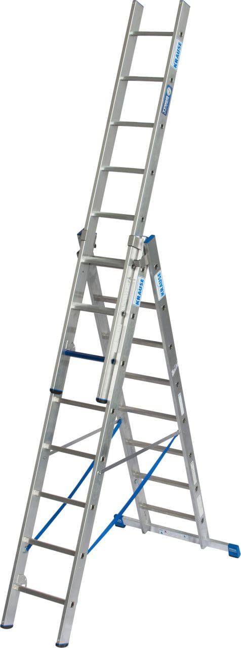 Drabina wielofunkcyjna +S 3x8 5,95m Krause Stabilo Professional 131652 Dlaczego warto