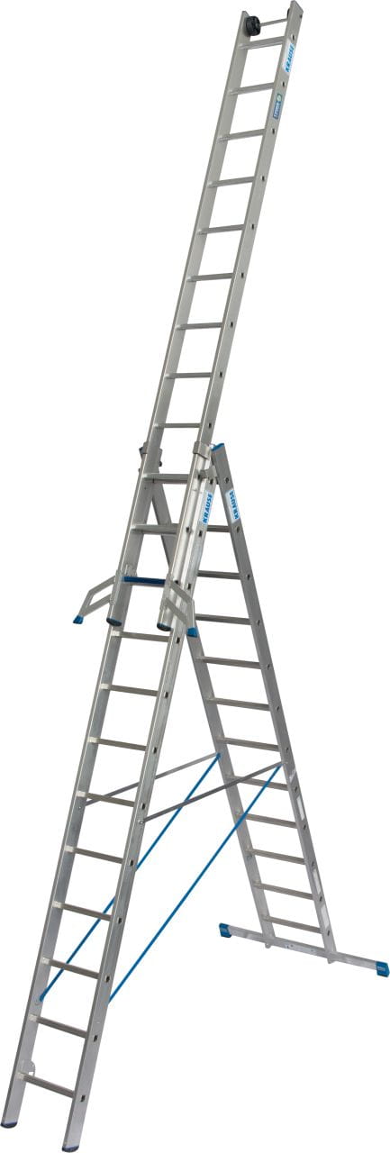 Drabina wielofunkcyjna +S 3x12 9,1m Krause Stabilo Professional 131676 Dlaczego warto