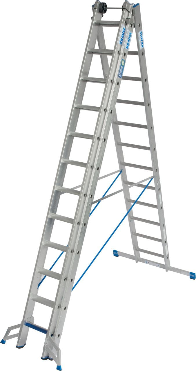 Drabina wielofunkcyjna +S 3x12 9,1m Krause Stabilo Professional 131676 Zastosowanie w praktyce