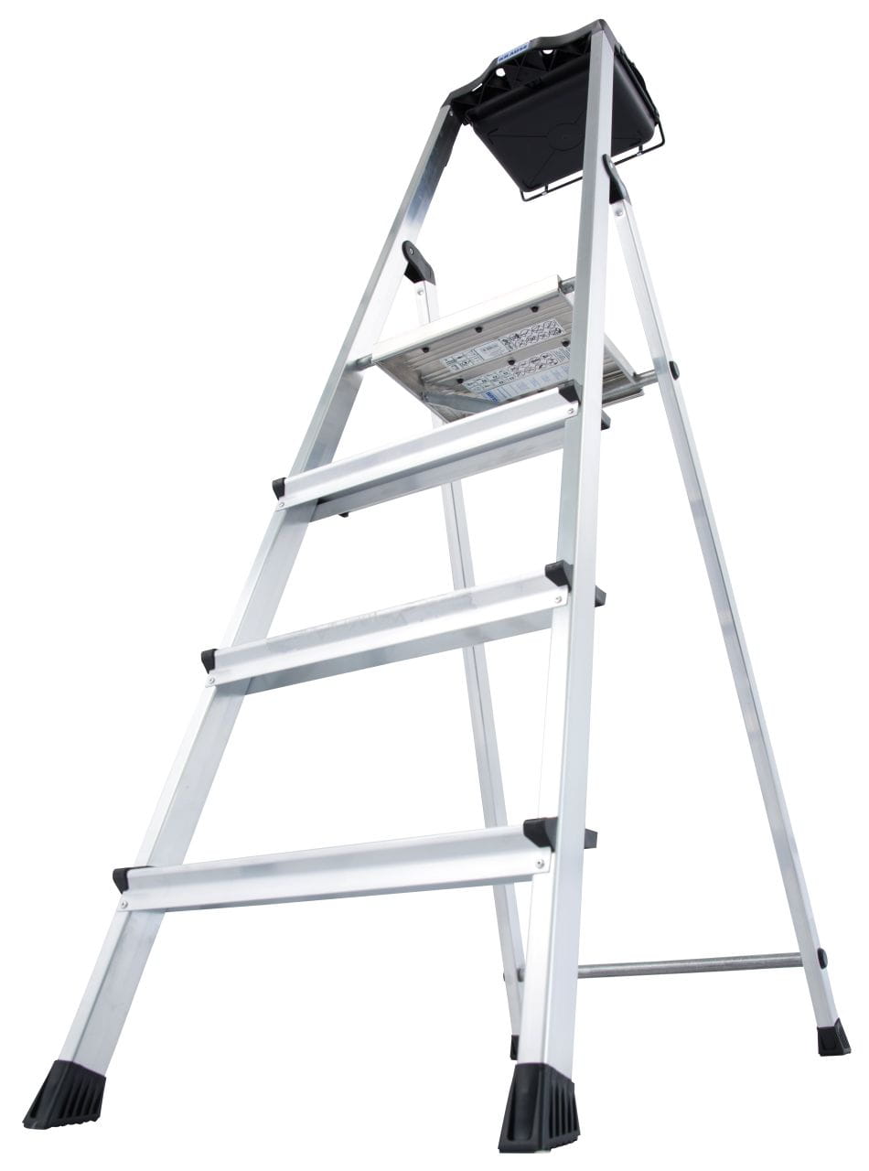 Drabina wolnostojąca 2.85m ze stopniami 1x4 Krause Securo 126528 Zastosowanie w praktyce