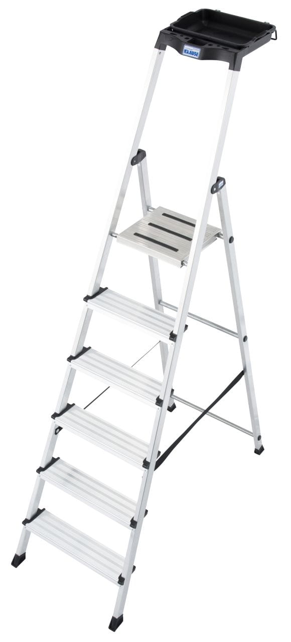 Drabina wolnostojąca 3.25m ze stopniami 1x6 Krause Securo 126542 Dlaczego warto