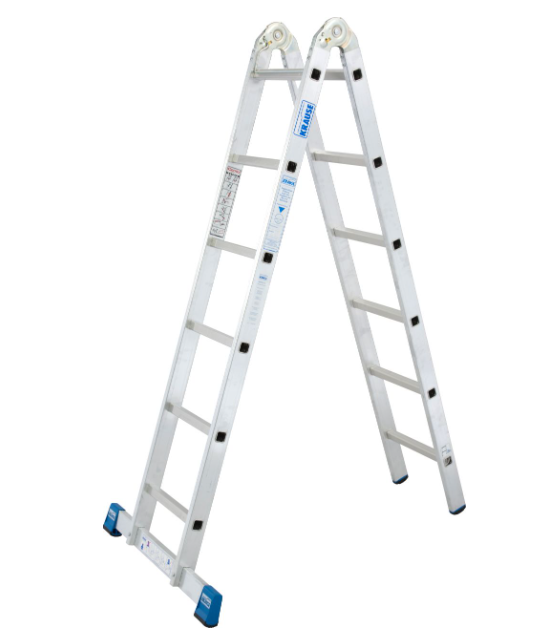 Drabina dwustronna przegubowa STABILO 2x6 szczebli. 4.40m KRAUSE 133908 Zastosowanie w praktyce
