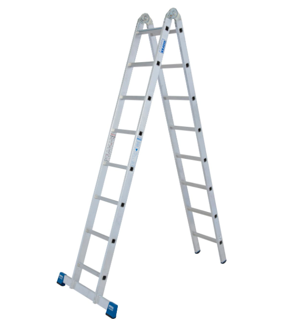 Drabina dwustronna przegubowa STABILO 2x8 szczebli. 5.5m KRAUSE 133915 Zastosowanie w praktyce
