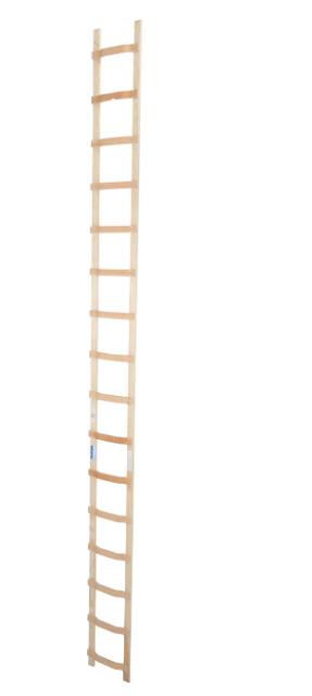 Drabina dachowa z drewna 16 szczebli KRAUSE 804440 Dlaczego warto