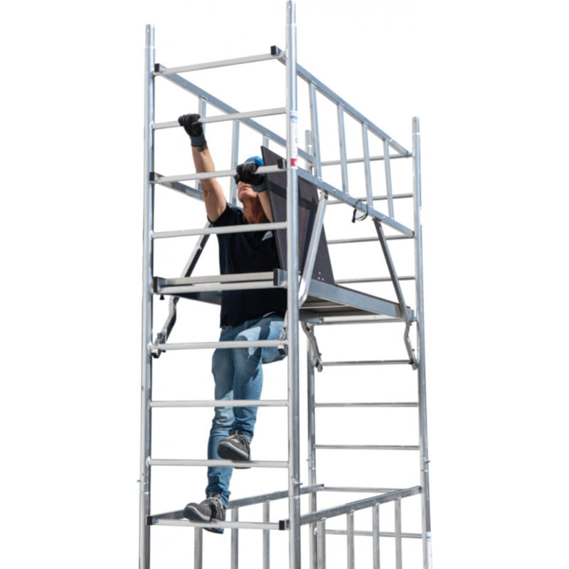 Rusztowanie ProTec 12.3m Krause 940193P Zastosowanie w praktyce