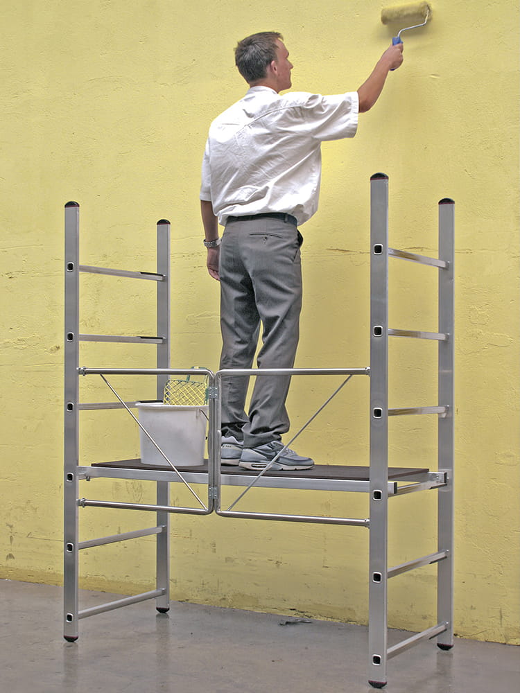 Rusztowanie składane Corda 916198 Krause wysokość robocza 2,9m Cechy główne