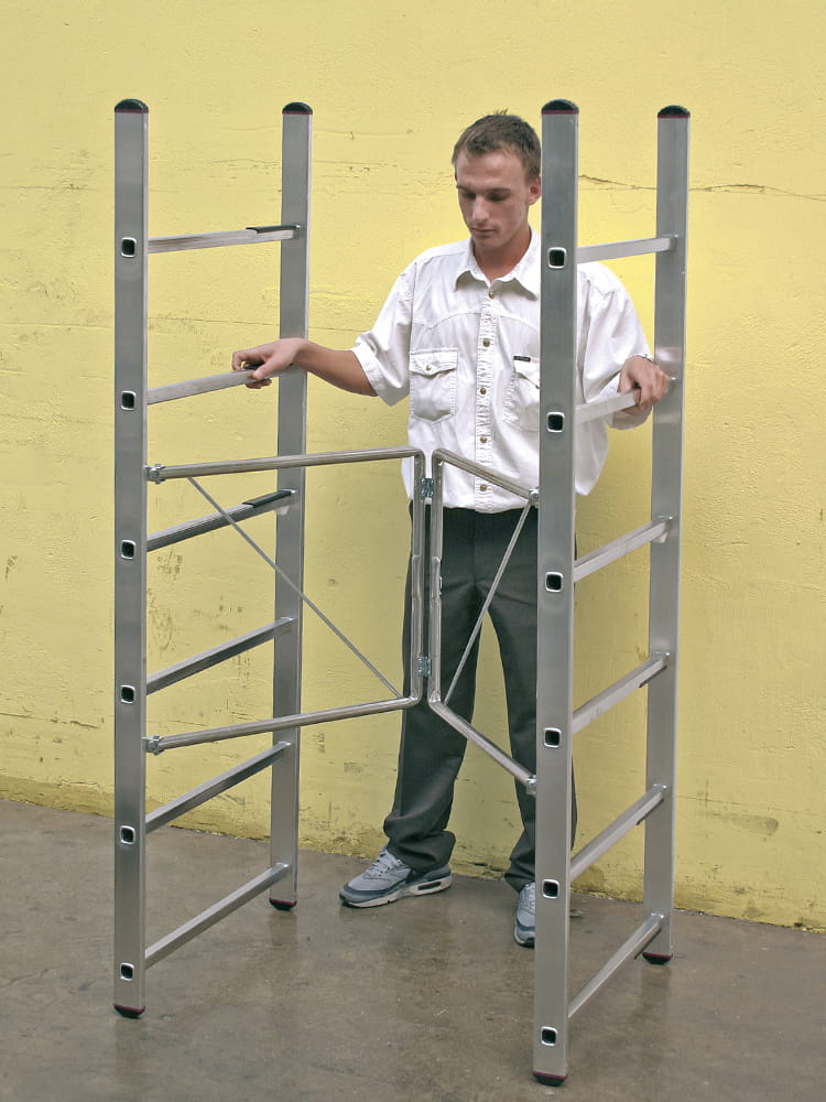 Rusztowanie składane Corda 916198 Krause wysokość robocza 2,9m Zastosowanie w praktyce
