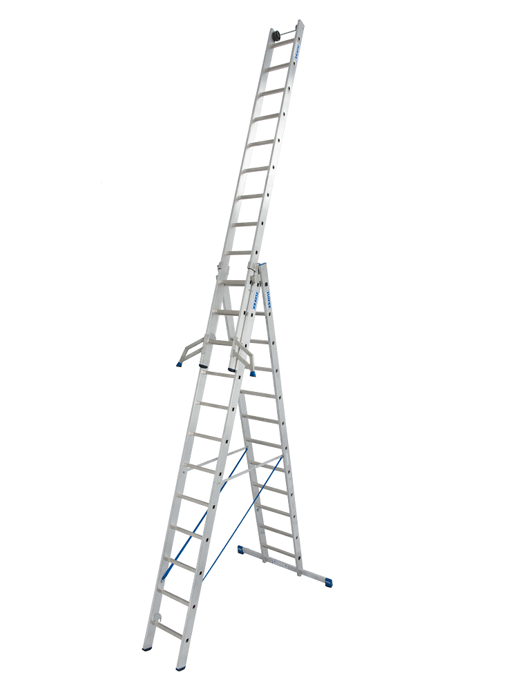 Drabina wielofunkcyjna 3x12 Stabilo 133700 Krause wys. robocza 9,3m Dlaczego warto