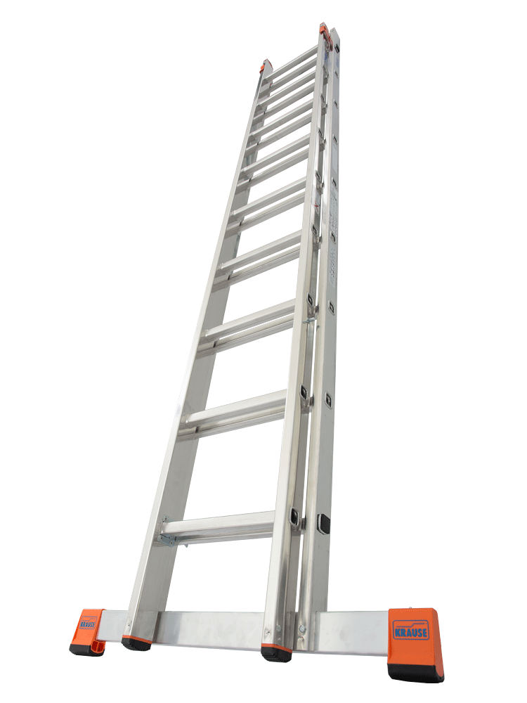 Drabina rozsuwana 2x9 Fabilo 129277 Krause wysokość robocza 5.25m Specyfikacja