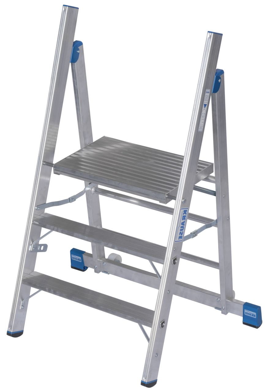 Schodki Profi 1x3 2,7m Krause Stabilo 126078 + stabilizator i rolki Dlaczego warto