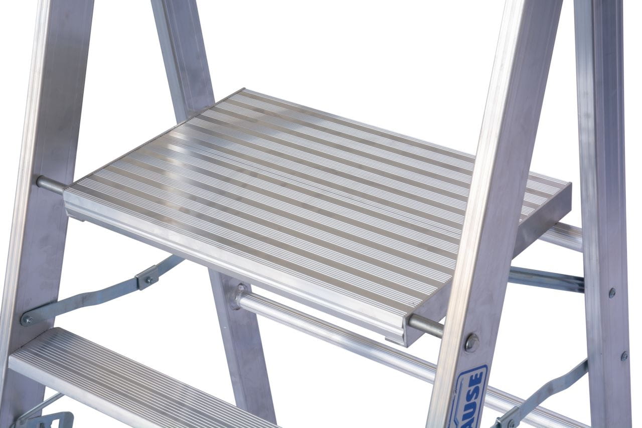 Schodki Profi 1x3 2,7m Krause Stabilo 126078 + stabilizator i rolki Cechy główne