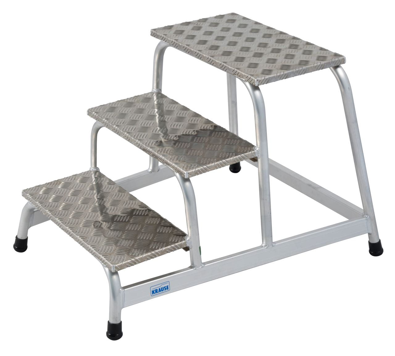 Schodki montażowe 1x3 2,6m Krause Stabilo 805034 z mocnego aluminium Cechy główne