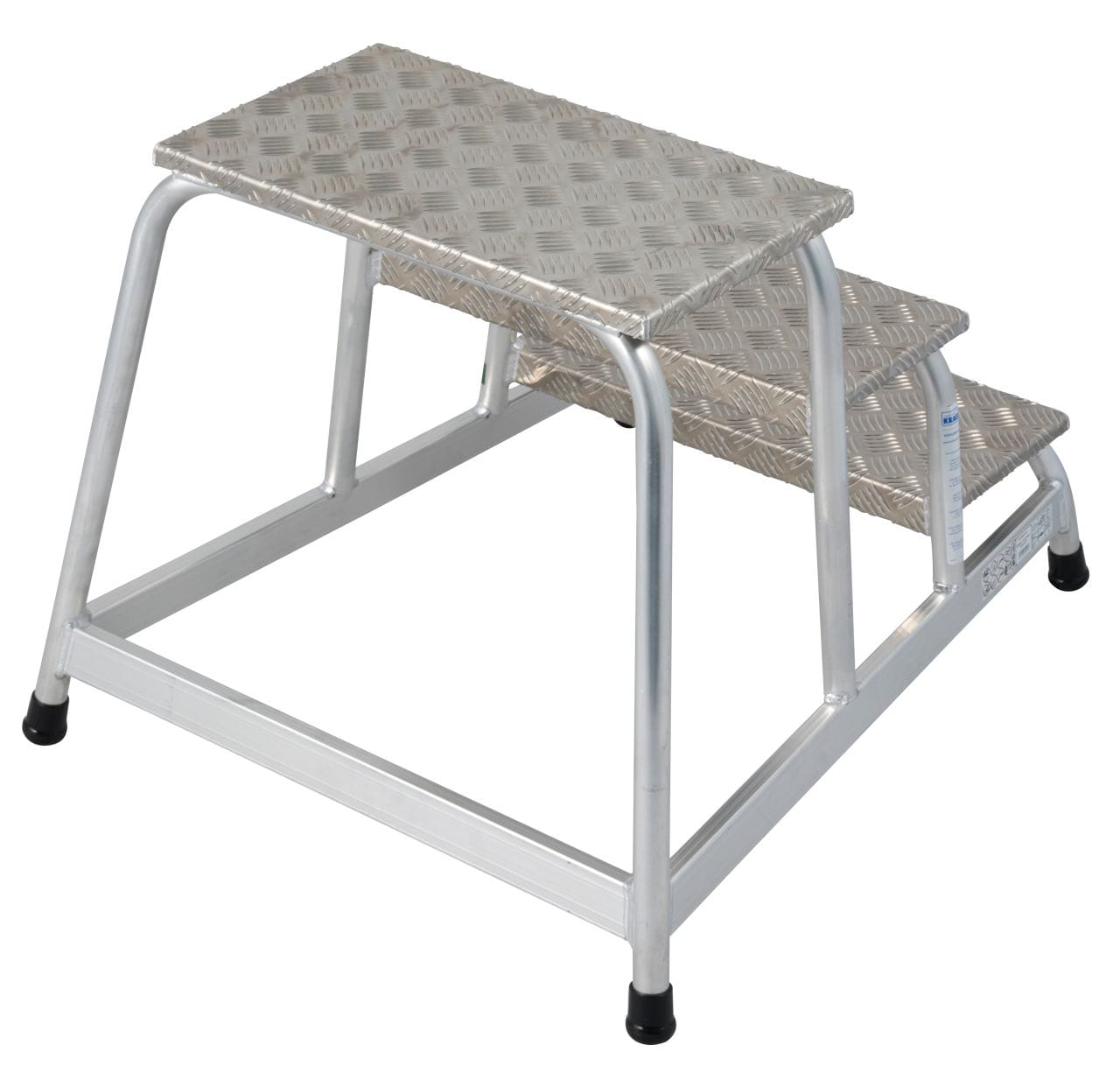 Schodki montażowe 1x3 2,6m Krause Stabilo 805034 z mocnego aluminium Montaż i organizacja pracy