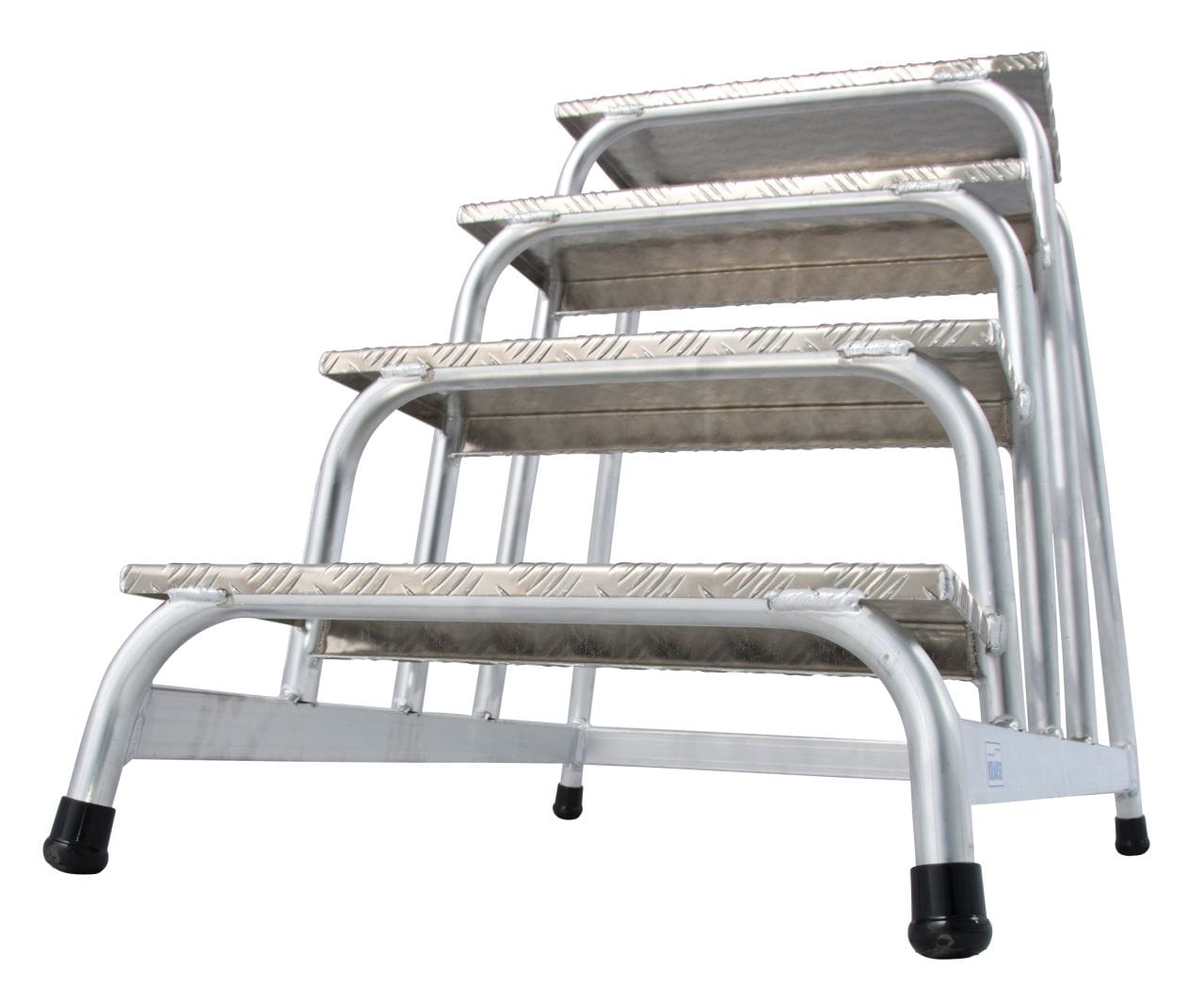 Schodki montażowe 1x4 2,8m Krause Stabilo 805041 z mocnego aluminium Zastosowanie w praktyce